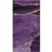 2 Pack Purple Gold Agate Pattern Towels - Perfect for Skincare, Kitchen, and Bath - Buy Online on GoSupps.com