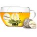 Creano 4 Tea Flowers Gift Box - Premium White & Green Tea Cup Set for International Shipping - Buy Online on GoSupps.com