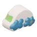 Qukaim Spa Bath Ball Cute Cartoon Bath Salt Bubble Spa Ball Essential Oil Moisturizing Bubble Bath Ball for Children and Adults