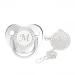Romida Night Schnuller Baby Schnuller nipple baby pacifier bends tooth misalignment in front of newborn dummy pacifier nipple silicone pacifier bpa-free with chain clip m m m