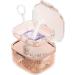Prosthesenbox | Retainer Box & Cleaning Cup with Filter | Travel Storage for Prosthesis & Tooth Protection (Apricot) - Buy Online on GoSupps.com