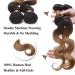 Buy Sego Brazilian Human Hair Bundles - 100% Virgin Body Wave Extensions - Unprocessed Natural Black & Honey Blonde - 18 Inch - Buy Online on GoSupps.com