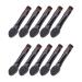Lurrose 100 pc mixed brush eyes shadow Applicator for eye make-up cosmetic brush mixed sponges for make-up eye make make-up brushes for women sponge head Missing 100 pieces black