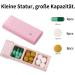 Tablet Box Pill Dose - Portable Vitamin & Medication Organizer | Secure & Compact Design - Buy Online on GoSupps.com