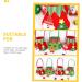 CHILDWEET 4pcs Christmas Candy Bag Xmas Candy Xmas Presents Pouches Xmas Bag Holder Brushed Cloth Snack - Buy Online on GoSupps.com
