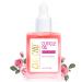 CHUCHU Huile pour cuticules pour ongles huile de jojoba pour cuticules contient de la vitamine B et E hydrate la peau des cuticules et des ongles pr vient les ongles et les gerces 15 ml (rose)