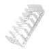 Clear Acrylic Eyeshadow Palette Organizer - 7 Section Divided Makeup Storage for Vanity & Bathroom - Buy Online on GoSupps.com