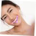 BELLIFFY Lip Muscle Trainer Lips Lips Trainer Mouth Trainer Face Exerciser Mouth Muscle Tightener Lip Exerciser Mouth Tightener Lips Muscle Exerciser Lips Shaper 9.30X7.70X1.50CM Purple - Buy Online on GoSupps.com