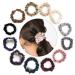 Uni-Fine Satin Hair tie scrunching silk hair tie braiding rubber scrunch for women girls ponytail hair jewelry (12 pieces (small)) 1 piece (1 Pack)