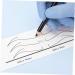 Hemoton 1 Set Eyebrow Guide Template Brow Guide Stencil Eyebrow Shaper Tool Eyebrow Trimming - Buy Online on GoSupps.com