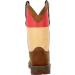 Durango Men's Rebel Western Boot 10.5 Brown with North Carolina Flag Detail - Buy Online on GoSupps.com