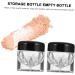 DOITOOL Storage Bottles 10pcs Loose Powder Bottle Empty Bottle Terrariums Concealer Powder Bottles Travel Dispenser Pack Black 3x2.5x2.5cm - Buy Online on GoSupps.com