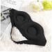 FOMIYES 2pcs 3D Sleep Eyeshade - Kids Eye Cover Blindfolds Light Blocking Slow Rebound Mask - Black 1 Count (Pack of 1 - Buy Online on GoSupps.com