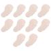 MAGICLULU 5 Pairs for Women Sandals Front pad self-Adhesive Accessories Supplies Insole Insert Filler Summer Non-Slip Non-Slip mat Kitten Heels for Women Dressy Miss Heel Pads for Women