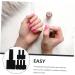  Beavorty Beavorty 6 Piece Refillable Nail Polish Bottles with Black Cap Compact Nail Polish Bottles Lightweight Portable for Professional Use - Buy Online on GoSupps.com