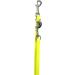 Adjustable Biothane Dog Leash for Small & Large Dogs - 2m to 5m Neon Yellow Silver Hook Durable & Comfortable - Buy Online on GoSupps.com