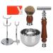 Natudeco Men's Razor Care Set - Premium Manual Shaving Kit with Brush Holder & Replacement Accessories - Perfect Gift for Fathers & Dads - Buy Online on GoSupps.com