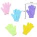 10 Pairs Exfoliating Bath Gloves for Men, Women, and Kids - Double Sided Polyester Shower Scrubber Gloves - 5 Colors - Buy Online on GoSupps.com
