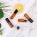 Amber Glass Roll Bottles 5ml - 35 Pack with Stainless Steel Roller Balls & Black Lids - Ideal for Essential Oils Aromatherapy Perfumes & Lip Balm - Buy Online on GoSupps.com