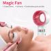 Mini Eyelash Fan Dryer with Tweezers | USB Makeup Fan for Lash Extensions - White - Buy Online on GoSupps.com