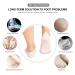 Silicone Protective Socks - Foot Care Tool for Cracked Feet | Anti-Cracks Silicone Socks (L-White) - Shop Internationally! - Buy Online on GoSupps.com