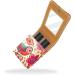 Travel Lipstick Organizer Case - Portable Makeup Bag with Mirror | Flower Heart Bird Butterfly Design - Shop Internationally - Buy Online on GoSupps.com