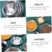Ciieeo 8 Pcs Dish Stainless Steel Saucers Home Sauce Plates Practical Sauce Plates Small Serving Bowls Sauce Bowl Seasoning Dipping Bowls Household Saucer Korean Soy Sauce Dessert Plate 11.4X11.4X2.4CMx2pcs Silverx2pcs - Buy Online on GoSupps.com