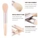 8 Piece Apricot Makeup Brush Set - Foundation Eyeshadow Eyeliner & More | International Shipping - Buy Online on GoSupps.com