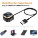 Sankel 2 Pack Compatible Charger for Fitbit Sense 2/Versa 4 - USB Replacement Charging Dock Cable for Sense/Sense 2 & Versa 4/3 Smartwatch (3.3Ft) - Buy Online on GoSupps.com