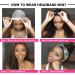 Curly Ombre Headband Wig for Black Women | P4/27 Highlights Water Wave Natural Hair | Real Remy Human Hair | Machine Made None Lace Front Wig | Glueless 150% Density 24 Wig - Buy Online on GoSupps.com