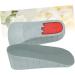 GLEAVI Height Increase Shoe Inserts - 3 Pairs Invisible Heel Lift Insoles for Elevation Non-Slip Half Pad Grey - Comfort & Style for All Footwear - Buy Online on GoSupps.com