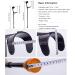 Folding Forearm Crutches Lightweight Crutches for Adults Ergonomic Comfortable Wrist Handle Heavy Duty for Standard and Tall Adults Silver/Black decorate Lucky Star Selfless dedication - Buy Online on GoSupps.com