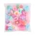 Candygirl Elastic Hair Ties for Baby Girls | 50 PC Flower Hair Bands & Ponytail Holders for Children | Sweet Toddler Hair Loops - Buy Online on GoSupps.com