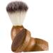 Fomiyes Men's Shaving Brush - Premium Wooden Beard & Hair Brush for Smooth Grooming - Buy Online on GoSupps.com