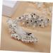 PLAFOPE Rhinestone Hair Clip Headwear for Women Bridal Barrette Clip Flower Hair Clips for Women Headpiece for Bride Pearl Headpiece Wedding Hair Rhinestone Headpiece Hairpin Rhinestones - Buy Online on GoSupps.com