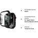 2 Pack Apple Watch 44mm Screen Protector + Black Bumper Case | Full Coverage Tempered Glass | Bubble-Free Installation | Compatible with Series 6/SE/5/4 by YMHML - Buy Online on GoSupps.com