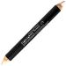 The BrowGal - 2 in 1 Double Head Highlighter & Concealer Pencil-03 - Gradient Effect Eyebrow Makeup  Lifting & Highlighting Eyebrows  Natural Looking Brows  Smudge Proof & Anti-Fade - Toffee/Bronze Champagne/Cherub