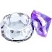 Brushes Nail Art Dappen Dish Crystal Glass Liquid Powder Cup Clear Diamond Manicure Bowl with Lid - Buy Online on GoSupps.com