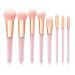 Pink Diamond Unicorn Crystal Makeup Brushes Set - Foundation Blending & Eye Face Brush | Shop Internationally - Buy Online on GoSupps.com