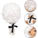 Lezevn 3Pcs Judge Wig Judge Gavels and Glasses Judge Court Lawyer Wig Headwear Mini Wooden Judge Gavel Toy Halloween Costume Accessories - Buy Online on GoSupps.com