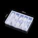 BNG 120 Pcs French Nail Forms Sticker Duet System Silicone Nail Forma Pads 10 * 12 Stickers Soft Reusable Stencil Dual Form Extension for French Manicure - Buy Online on GoSupps.com