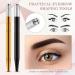 Firstrays 50 Count Microblading Pens Manual Eyebrow Pencils Microblading Supplies Aluminum Microblading Hand Tools for Cosmetics Easy Install B Black&gold - Buy Online on GoSupps.com
