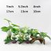 Smoothedo-Pets Aquarium Decoration | Betta Silk Blade Pad Driftwood Cave & Shell Accessories - Enhance Your Fish Tank! - Buy Online on GoSupps.com