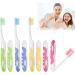 Xinzistar 8 Pack Travel Toothbrush - Portable Foldable Soft Toothbrush for Adults & Children | International Shipping Available - Buy Online on GoSupps.com