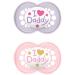 MAM Pacifier Original Silicone I Love Mummy & Daddy - 6-16 Months Girl 4 Pack | International Shipping Available - Buy Online on GoSupps.com