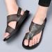 Shop Lightweight Outdoor Orthopedic Flip Flops for Men | Stylish Bunion Corrector Slippers for Plantar Fasciitis - Comfort Travel Beach Sandals - Buy Online on GoSupps.com