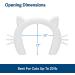 PetSafe Cat Door: Privacy Solution for Cats, Keeps Dogs Out, Fits Cats Up to 20 lb - Easy Install, Made in USA - Buy Online on GoSupps.com