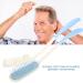 Long Handle Soft Comb for Adults & Kids | Anti-Slip Hairbrush for Comfort | Ideal for Seniors & Handicapped - Shop Now! - Buy Online on GoSupps.com