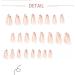 Sweet & Cool Cherry Edge Press on Nails - 24 Pcs Full Cover Artificial False Nails for Women Girls - Buy Online on GoSupps.com