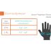 RemedyWear Fingerless Moisturizing Gloves for Eczema Relief - Tencel & Zinc Size L-XL - Black - Buy Online on GoSupps.com